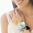 thumbnail image 4 of 2 juegos, flor de muñeca de boda, flor de muñeca de rosa de dama de honor, adecuado para celebraciones de aniversario de boda, bailes, fiestas, decoración del hogar., 4 of 5