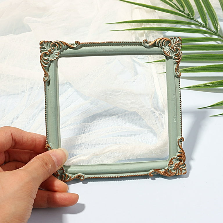 Small Picture Frames 4X6/5X7/8X10 Inch Vintage Decorative Resin