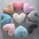 thumbnail image 4 of Granjero Gordo Almohada decorativa con forma de corazón y relleno de piel sintética de conejo suave para niños, niñas, amigos y San Valentín (16 x 20 pulgadas, marrón), 4 of 5