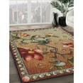 thumbnail image 2 of Ahgly Company Indoor Rectangle Patterned Brownish Green Novelty Area Rugs, 2' x 5', 2 of 6