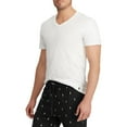 thumbnail image 2 of Polo Ralph Lauren Mens Slim Fit Cotton V-Neck T-Shirt 3-Pack Style-RSVNP3, 2 of 3