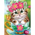 thumbnail image 2 of Cuadros Decorativos 5D diamante pintura animal completo redondo taladro bricolaje pared artesanía mosaico decoración Ndcxsfigh Nuevos Originales, 2 of 5