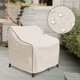 thumbnail image 4 of Fundas para muebles de patio para sillas, fundas para asientos profundos de salón al aire libre, impermeables, resistentes, se adaptan hasta 35 pulgadas de ancho x 38 pulgadas de profundidad x 31, 4 of 5