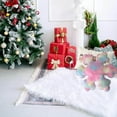 thumbnail image 3 of Leojiow Winter Christmas Snow Pillow Cushion (Filled Pp Cotton) Home Holiday Decoration White B, 3 of 6