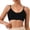 Black, variant on Wireless and Seamless Bra for Women JIANLAI Sports Bra for Women Plus Size Wireless Bras with Cooling Lift-Up Air Tech Mesh High Support Black