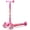 Flower Theme, variant on Scooter Stars 3-Wheel Kids Scooter with Light-Up LED Front Wheels, Wide Anti-Slip Deck, Rear Foot Brake, Lean-to-Steer Ride-On Toy