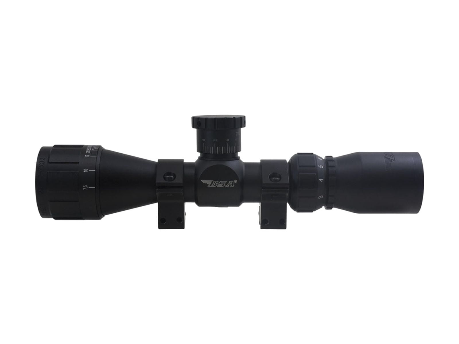 Sweet .22 Compact 2X-7X, 32mm AO, with rings