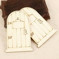 thumbnail image 3 of Arborister 25pcs Unpainted Miniature Wooden Fairy Doors DIY Crafts, 3 of 6