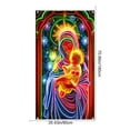 thumbnail image 3 of ToyKingdee Fluorescent Christmas Door Cover Party Banner, Glow in The Dark Christmas Banner with Santa & Tree, Fluorescent Outdoor/Indoor Decorations for Front Door, Party, Wall, 3 of 6