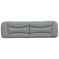 thumbnail image 3 of vidaXL Headboard Cushion Light Grey 183 cm Fabric, 3 of 5