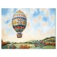 thumbnail image 2 of Design Art - Hot Air Balloon Illustration, 2 of 4