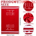 thumbnail image 2 of 6 Set Christian Valentine''s Day Kitchen Towels Bible Verse Scripture Red Heart Valentines Dish Towels 18x26 Inch Sweet Love Bathroom Hand Drying Tea Dishcloth for Anniversary, 2 of 6