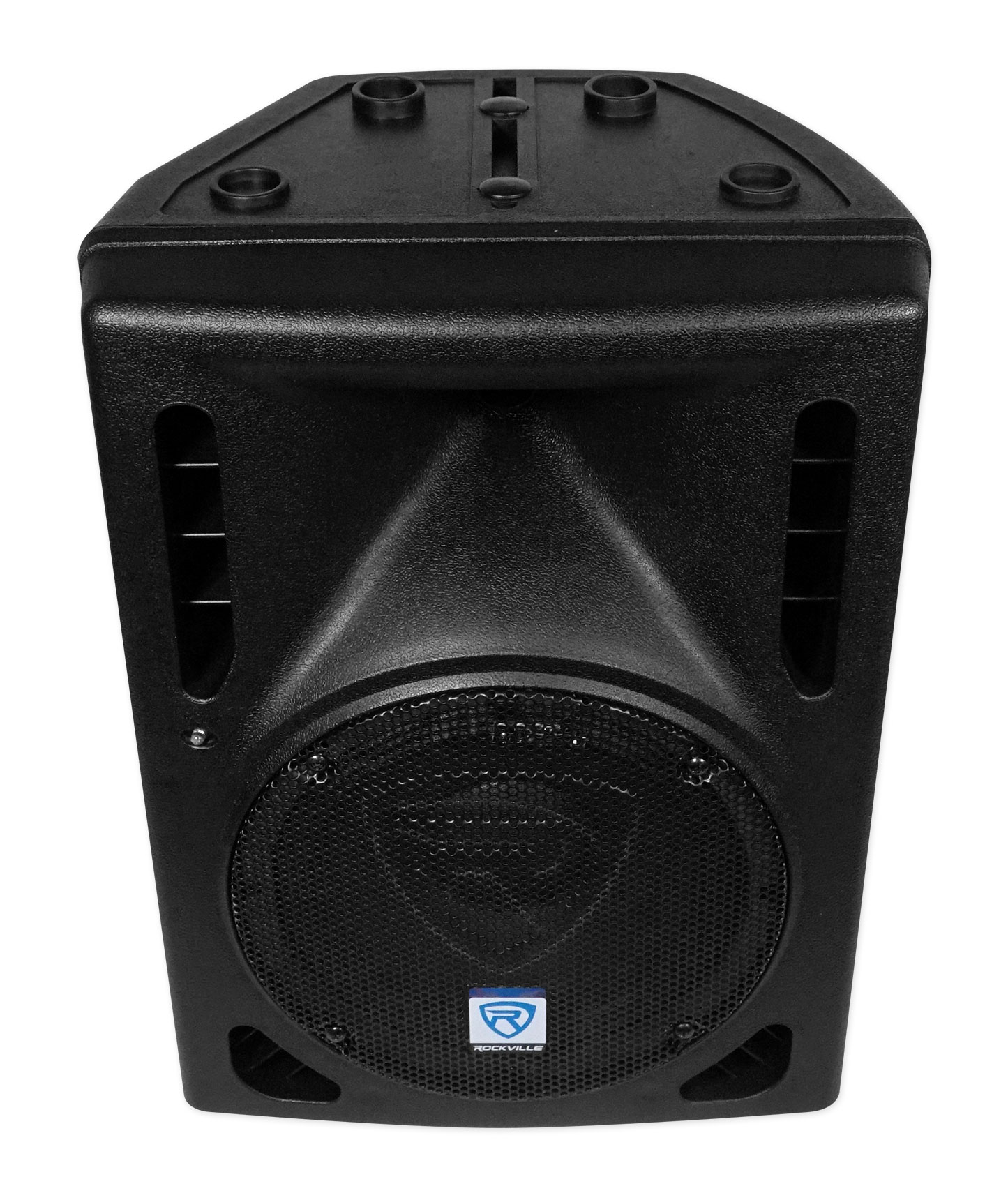 (2) Rockville RPG8BT 8" 800w Powered BlueTooth/USB DJ Speakers+Stands+Cables - image 3 of 11