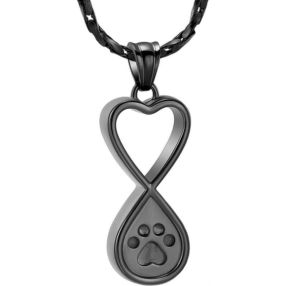Pet Cremation Jewelry for Ashes of Dog/Cat Funeral Urn Necklace, Memorial Lockets Pendant Keepsake Cremation Jewelry