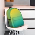 thumbnail image 3 of Easygdp Teal To Yellow Gradient Mochila Ligera de 15 Pulgadas para Estudiantes, Mochila Cómoda para la Escuela y Viajes, Correas Ajustables, 3 of 6