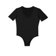 thumbnail image 5 of SHCKE Women's Short / Long-Sleeve Bodysuit Tops Slim Fit Stretchy Bodysuit Jumpsuits, 5 of 6