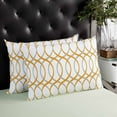 thumbnail image 4 of Abstract Gray Orange Throw Pillow Cover,Modern Geometric Nordic Style Rectangle Decorative Pillow Case Protector Soft Cushion Cover Lumbar Pillowcase for Couch Sofa Bedroom Car Chair Decor 20x26 Inch, 4 of 8