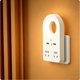 thumbnail image 1 of Hub de carga de enchufe de pared con luz nocturna ajustable, central eléctrica multipuerto con puertos USB y enchufes para dormitorio, residencia, oficina y hogar, 1 of 8