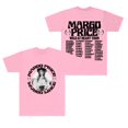 thumbnail image 1 of Margo Price Wild At Heart Tour T-Shirts Mode Urbaine Tee Femmes Hommes Mode Col Rond Manches Courtes, Rose, TTG, 1 of 6