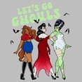 thumbnail image 2 of Womens Lost Gods Let's Go Ghouls T Shirt, 2 of 4