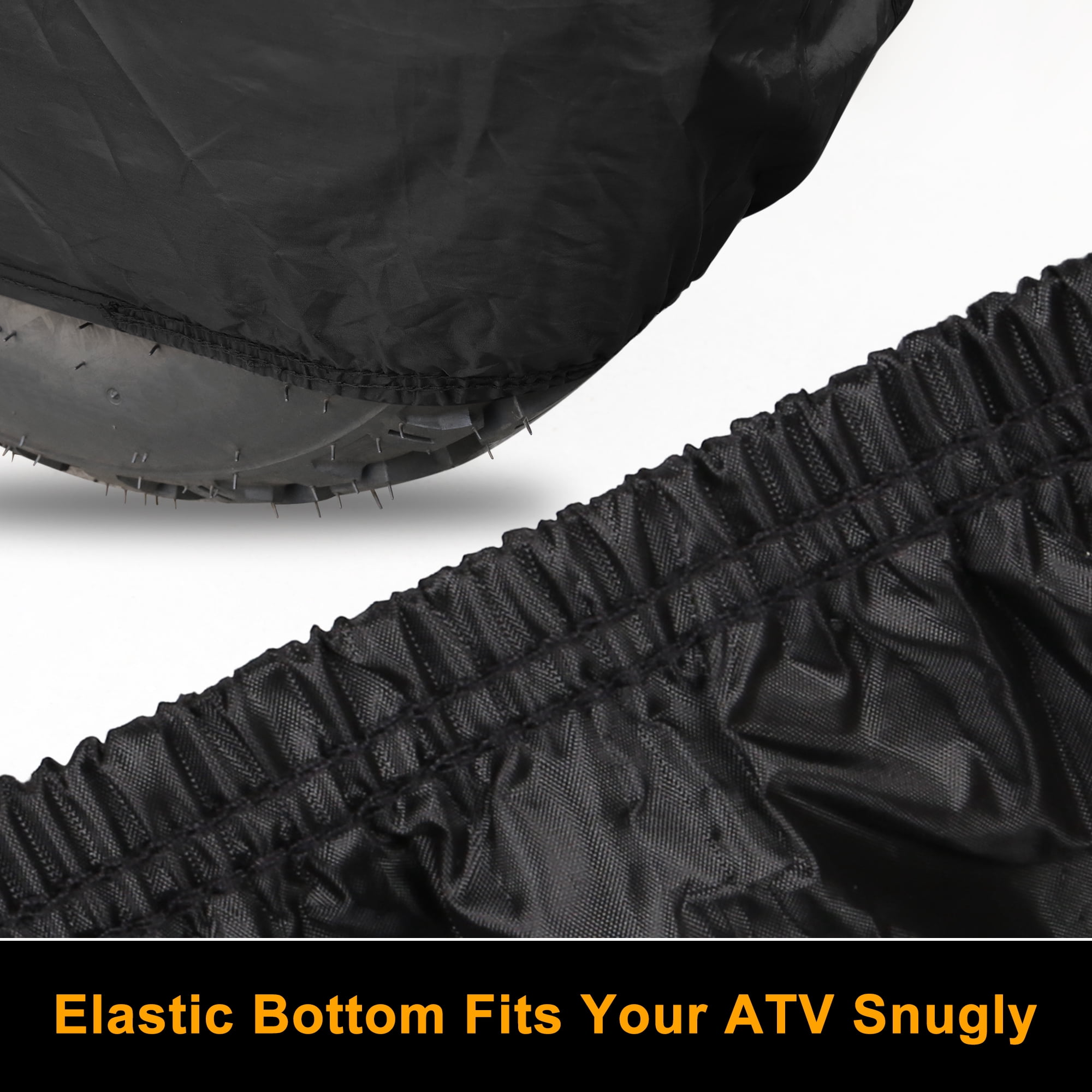 XL Size Quad ATV Cover Waterproof Rain Snow Sun Resistant Black