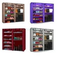 thumbnail image 4 of Ktaxon 2 Rows 9 Lattices Shoe Storage Cabinet 6 Tiers Shoe Rack Shoe Shelf Shoe Tower Stand Space Saving Organizer for Closet Entryway Bedroom Living Room Dorm, Multiple Colors, 4 of 7