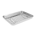 thumbnail image 3 of Plateau de Cuisson en Acier Inoxydable avec Grille, Moule à Pâtisserie en Métal, Plaque de Cuisson pour Four, 3 of 8