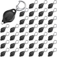 thumbnail image 1 of MesaSe 50 Packs Mini Keychain Flashlight Small LED Key Ring Light Torch Bright Keychain Light Tiny LED Lights Keychain Light  Black Shell, 1 of 5