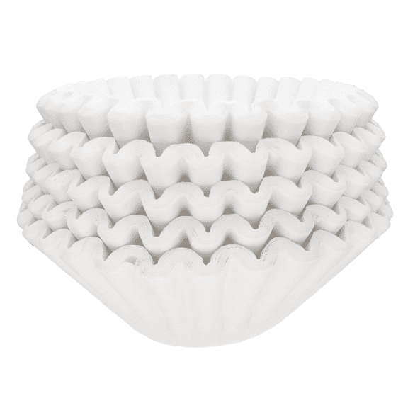 Extra Large 1.5 - 3 Gallon Commercial Coffee Filters 250 Count  13” x  5” Inch Size