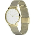 thumbnail image 2 of Lacoste 2001107 Moon Quartz Silver White Dial Gold Mesh Band Women's Watch, 2 of 4