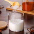 thumbnail image 4 of 2pcs Kitchen Seasoning Jars Glass Spice Container Condiment Pot with Bamboo Spoon and Lid, 4 of 7