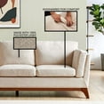 thumbnail image 2 of Modern Luxury Sofa by Black & White Furniture (Beige) - Beautifully Crafted Furniture Perfect for Houses, Condos and Apartment – Easy Assembly, 2 of 7