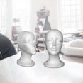 thumbnail image 4 of Mannequin Head Model, Female Styrofoam Perfect Headwear Wigs Caps Glasses Display Stand, Jewelry Shop Display Stand Rack, 4 of 6