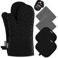 thumbnail image 1 of Juego de guantes y soportes para ollas KEGOUU de alta resistencia al calor, 1 of 7