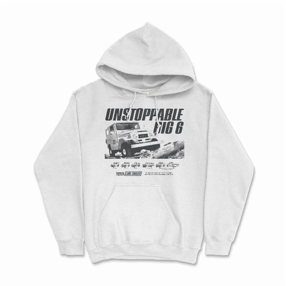 Toyota Land Cruiser Vintage Hoodie 4x4 Off Road Classic