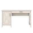 thumbnail image 3 of Pemberly Row Farmhouse Engineered Wood Computer Desk with Storage in White, 3 of 10