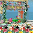 thumbnail image 6 of Hegbolke Hawaiian Luau Toucan Birthday Party Supplies Sets, Serves 20 (126 Pieces), 6 of 7