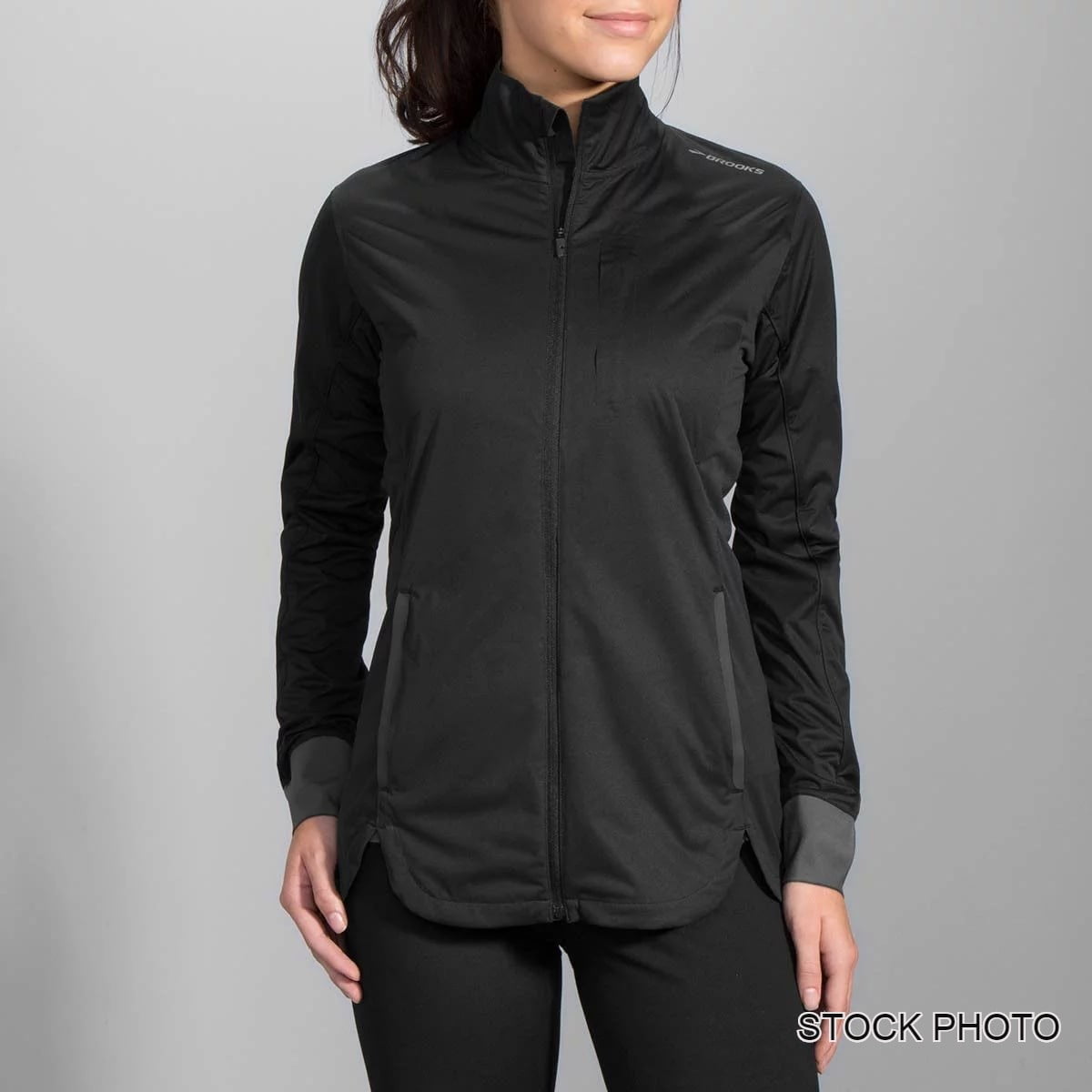 brooks jackets womens black