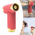 thumbnail image 1 of FLhrweasw Soplador Aire Eléctrico Recargable Ventilador Camping para Limpieza Refrigeración (rojo), 1 of 9