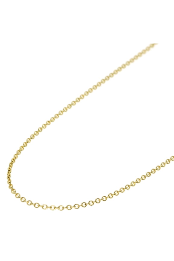 Pre-Owned Tiffany & Co. Chain Necklace, 46.5cm, 18K Yellow Gold, Women's.