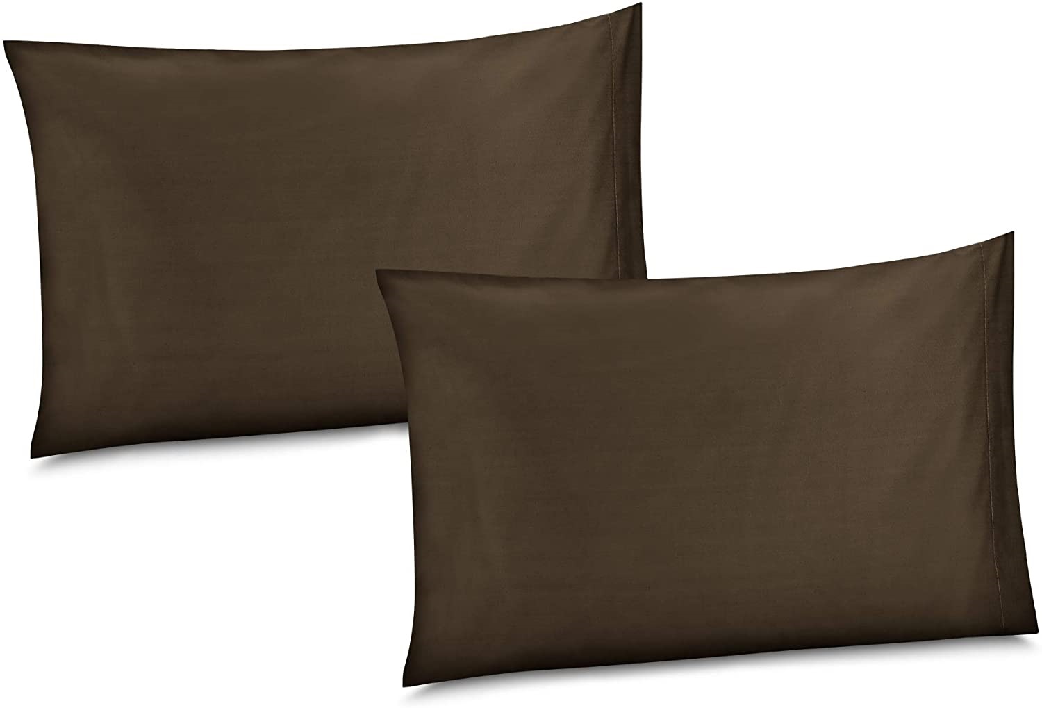 Gilbin 100 Cotton/Percale 210 Thread Count Pillow Cases Set of 2 King