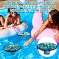 thumbnail image 4 of Soporte flotante para bebidas Rtteri, estilo tropical, 4 unidades, neopreno, 4 of 7