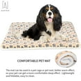 thumbnail image 2 of Gustave Dog Pet Sleep Mat Soft Warm Reversible Fleece Crate Bed Mat Kennel Pad Cage Cushion for Large Small Medium Dog Cat "Yellow, XL", 2 of 9