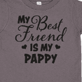 thumbnail image 4 of Inktastic My Best Friend is My Pappy with Hearts Boys or Girls Toddler T-Shirt, 4 of 5