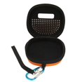 thumbnail image 4 of Micro  Speaker Case, Orange EVA Speaker Semi Hard Case Crashproof Scratch  Portable  For Speakers, 4 of 8