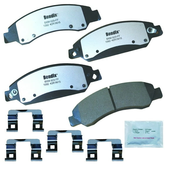 Bendix Brakes Disc Brake Pad Set Fits select: 2005-2009 CHEVROLET SILVERADO, 2007-2008 CHEVROLET TAHOE