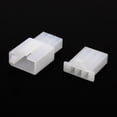thumbnail image 4 of Uxcell 3 Pin Conector Eléctrico Macho Hembra Carcasa Automotriz Blanca 10 Juegos, 4 of 4