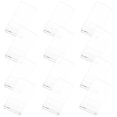thumbnail image 4 of 12Pcs Vinyl Record Shelf Wall Mounted Clear Acrylic Album Record Holder Rack, 4 of 9