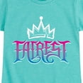 thumbnail image 3 of Descendants - Fairest Crown - Toddler And Youth Girls Short Sleeve Graphic T-Shirt, 3 of 5