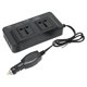 thumbnail image 5 of Inversor de corriente de 200 W CC 12 V a 220 V CA con 2.1 A 4 puertos USB protección múltiple universal para vehículos, 5 of 5